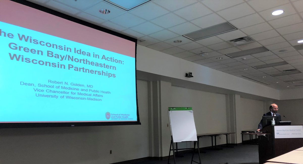UW-Madison visit focuses on health care efforts in Northeast Wisconsin