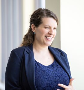 woman speaking