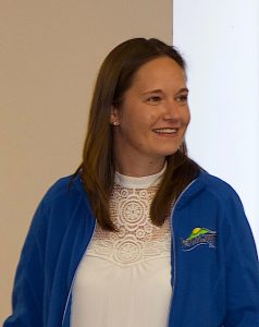 Woman smiling